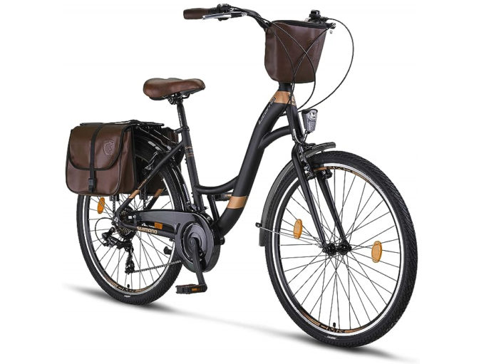 Damenfahrrad Licorne Bike Stella Plus Premium City Bike in 26 und 28 Zoll Aluminium Fahrrad